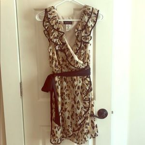 Leopard print dress